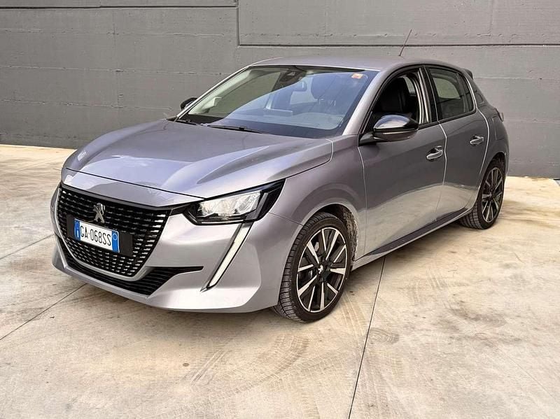 Usata Peugeot 208 Allure 101 CV (74 kW) 2020 Argento Utilitaria
