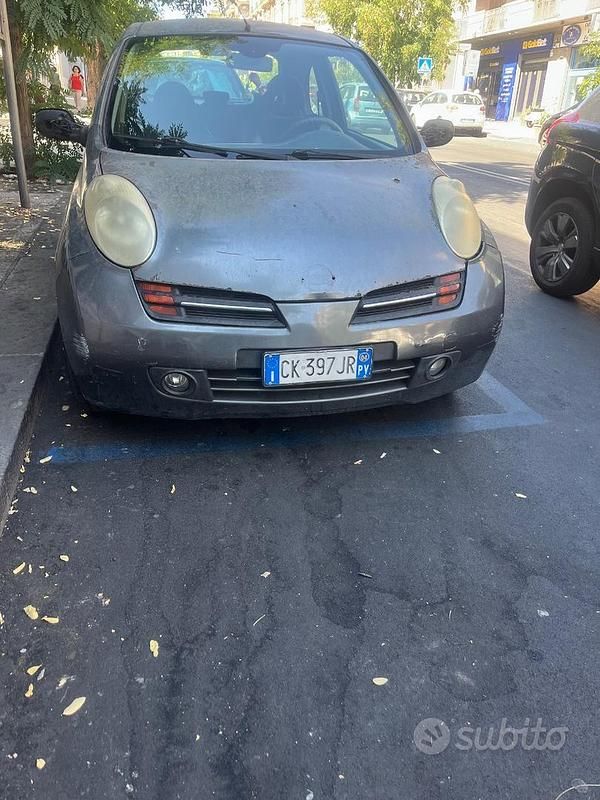 Usata Nissan Micra 2004 Grigio Utilitaria