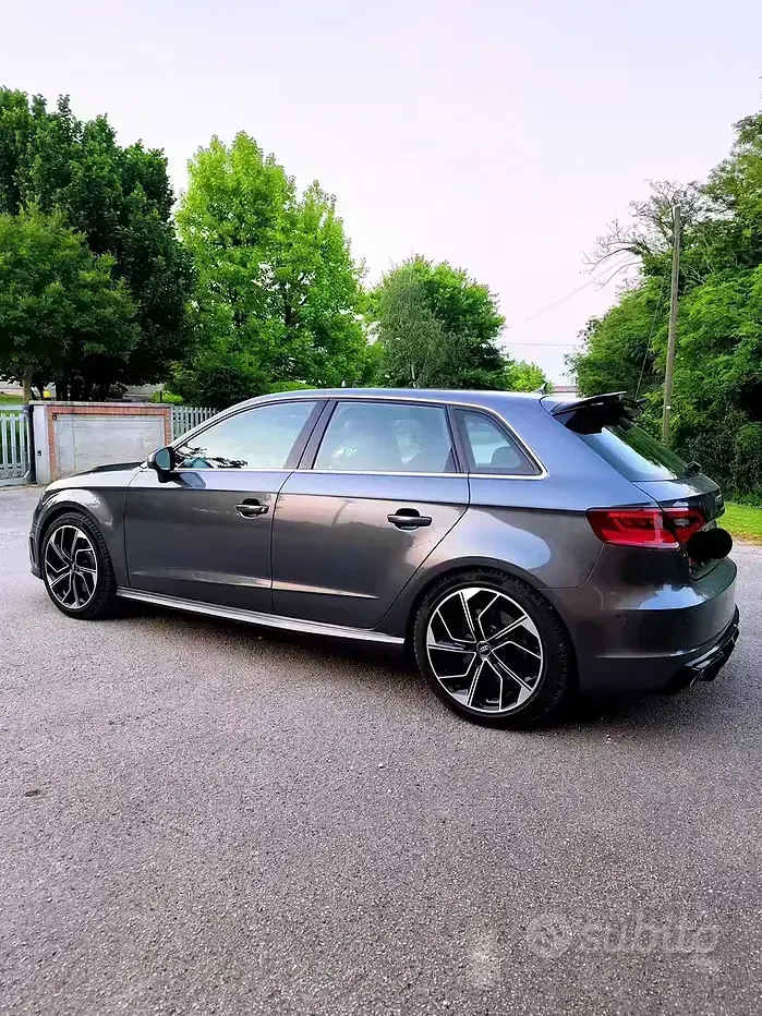 Usata Audi S3 300 CV (220 kW) 2014 Grigio Berlina