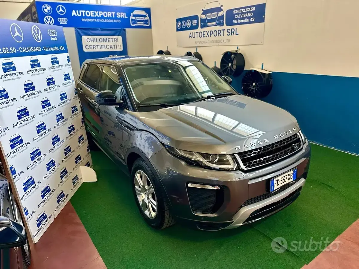 Usata Land Rover Range Rover evoque Pure 150 CV (110 kW) 2017 Grigio SUV