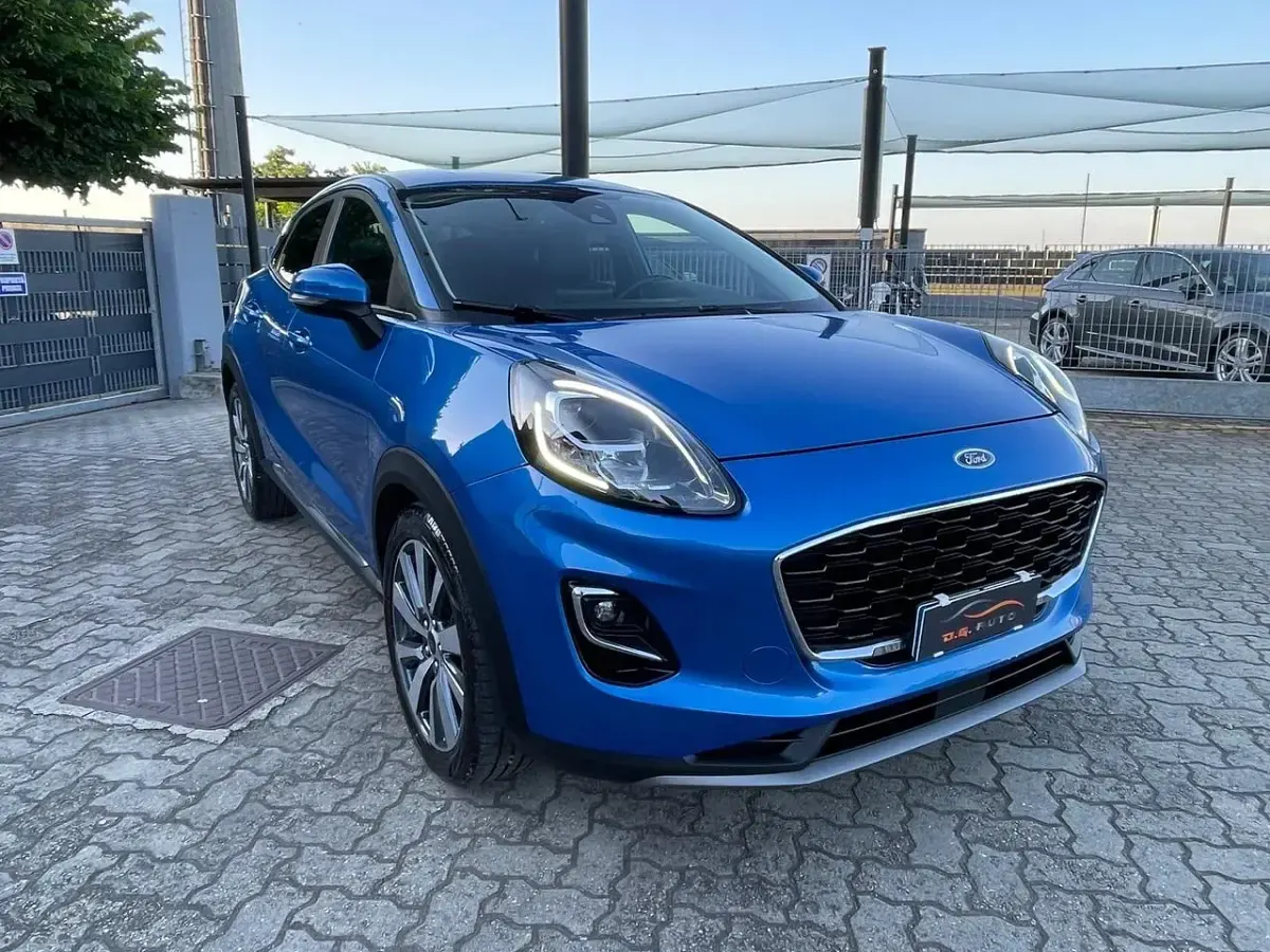 Usata Ford Puma Titanium 125 CV (91 kW) 2022 Blu SUV