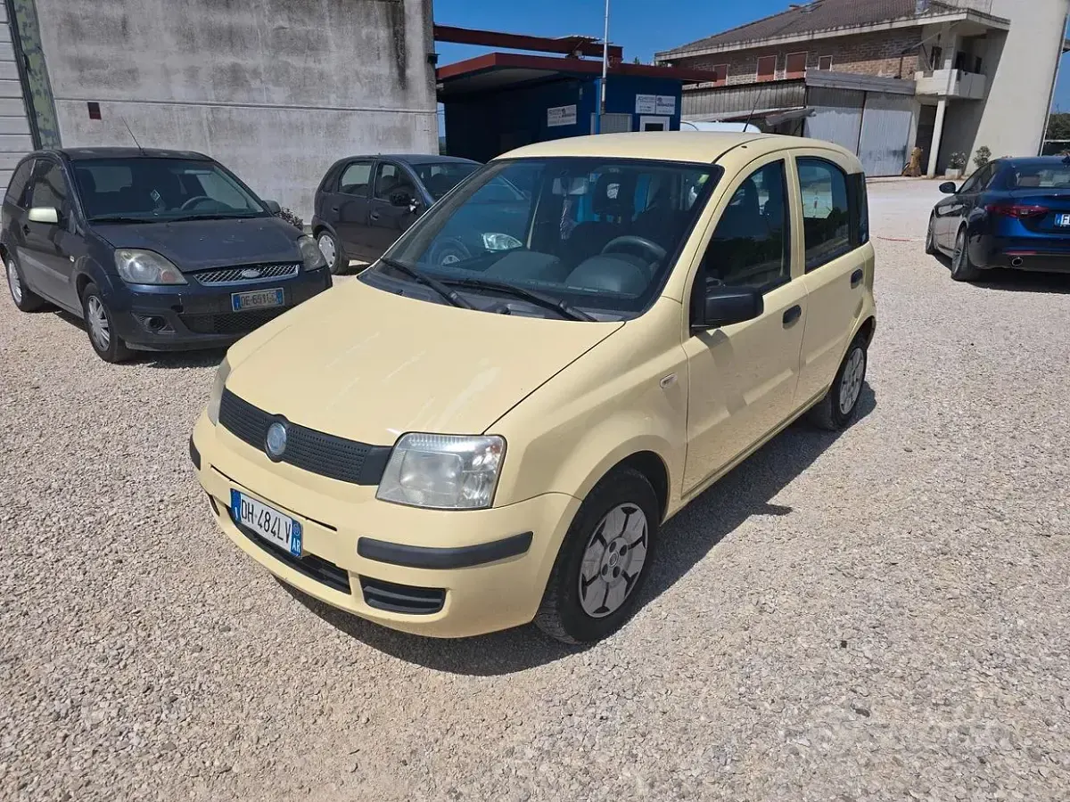 Usata Fiat Panda 54 CV (39 kW) 2008 Giallo Utilitaria