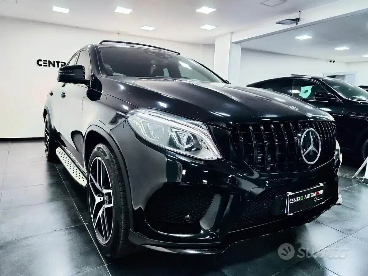 Usado Mercedes GLE350 Premium Plus 258 CV (189 kW) 2018 Negro Coupe