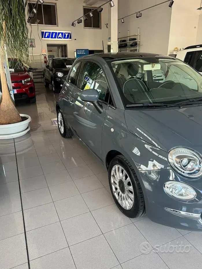 Usata Fiat 500 Lounge 69 CV (50 kW) 2016 Grigio Berlina
