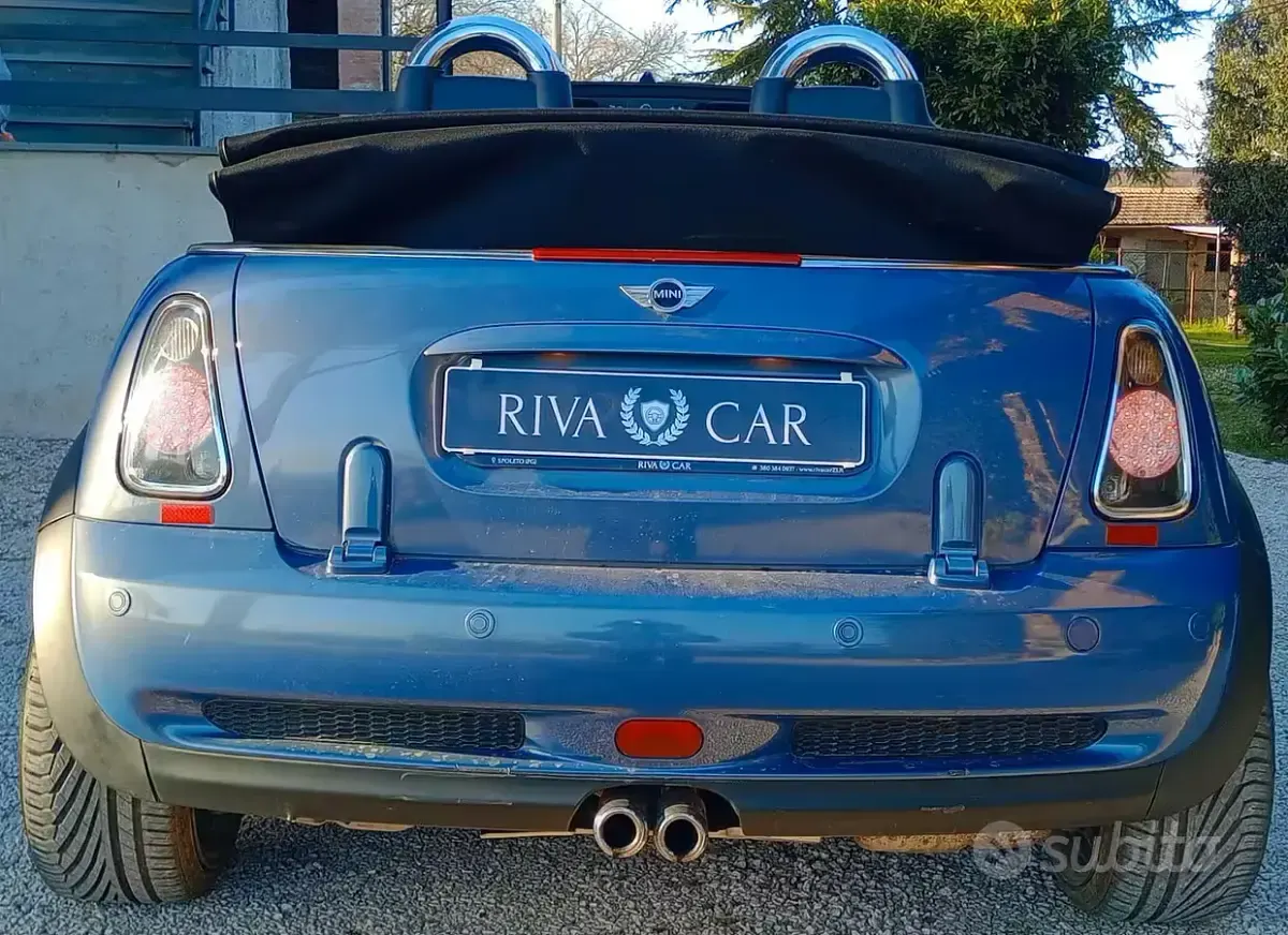 Usata Mini Cooper S 170 CV (125 kW) 2005 Blu Utilitaria