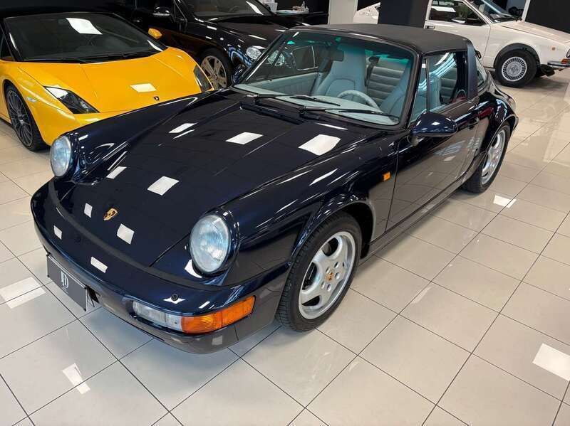 Usata Porsche 911 Carrera 4 250 CV (183 kW) 1991 "midnight blue pearl" (37w/e9) Coupé