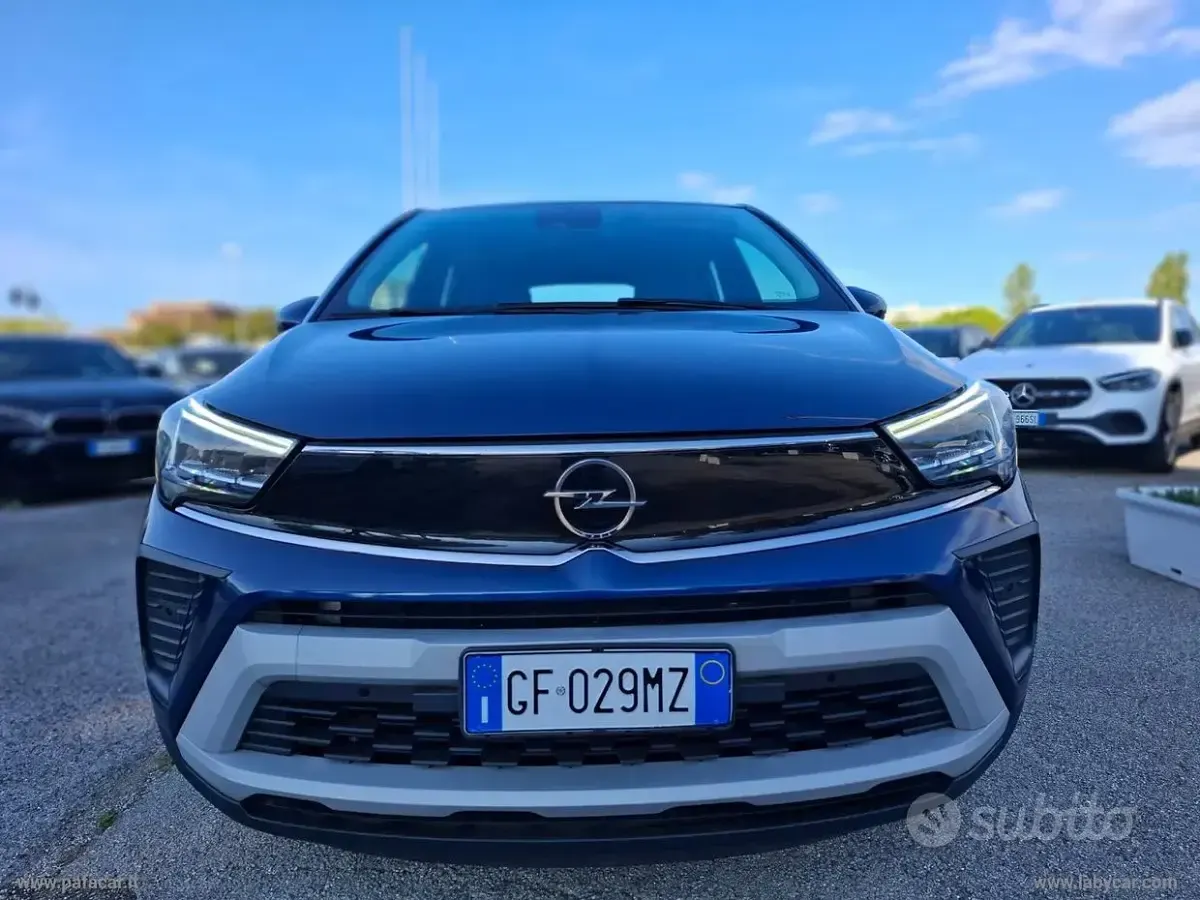 Usata Opel Crossland S 110 CV (80 kW) 2021 Bluazzurro SUV