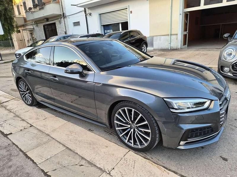 Usata Audi A5 Sportback Sport 170 CV (125 kW) 2018 Grigio Utilitaria