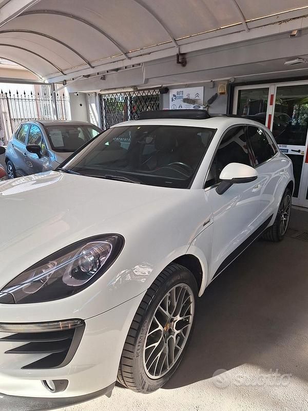 Usata Porsche Macan 250 CV (183 kW) 2016 Bianco SUV