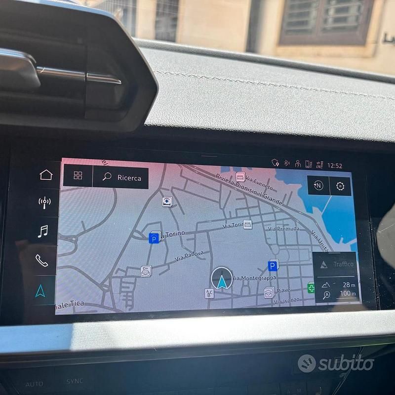 Usata Audi A3 S-Line 150 CV (110 kW) 2020 Blu Berlina