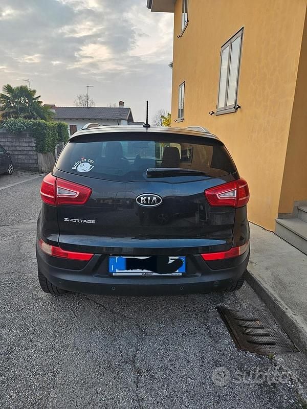Usata Kia Sportage 136 CV (100 kW) 2010 Nero SUV