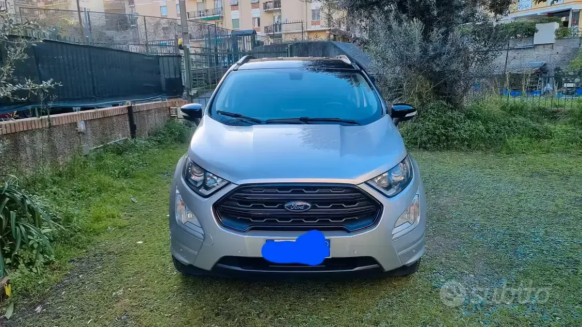 Usata Ford Ecosport ST-Line 99 CV (72 kW) 2018 Grigio SUV