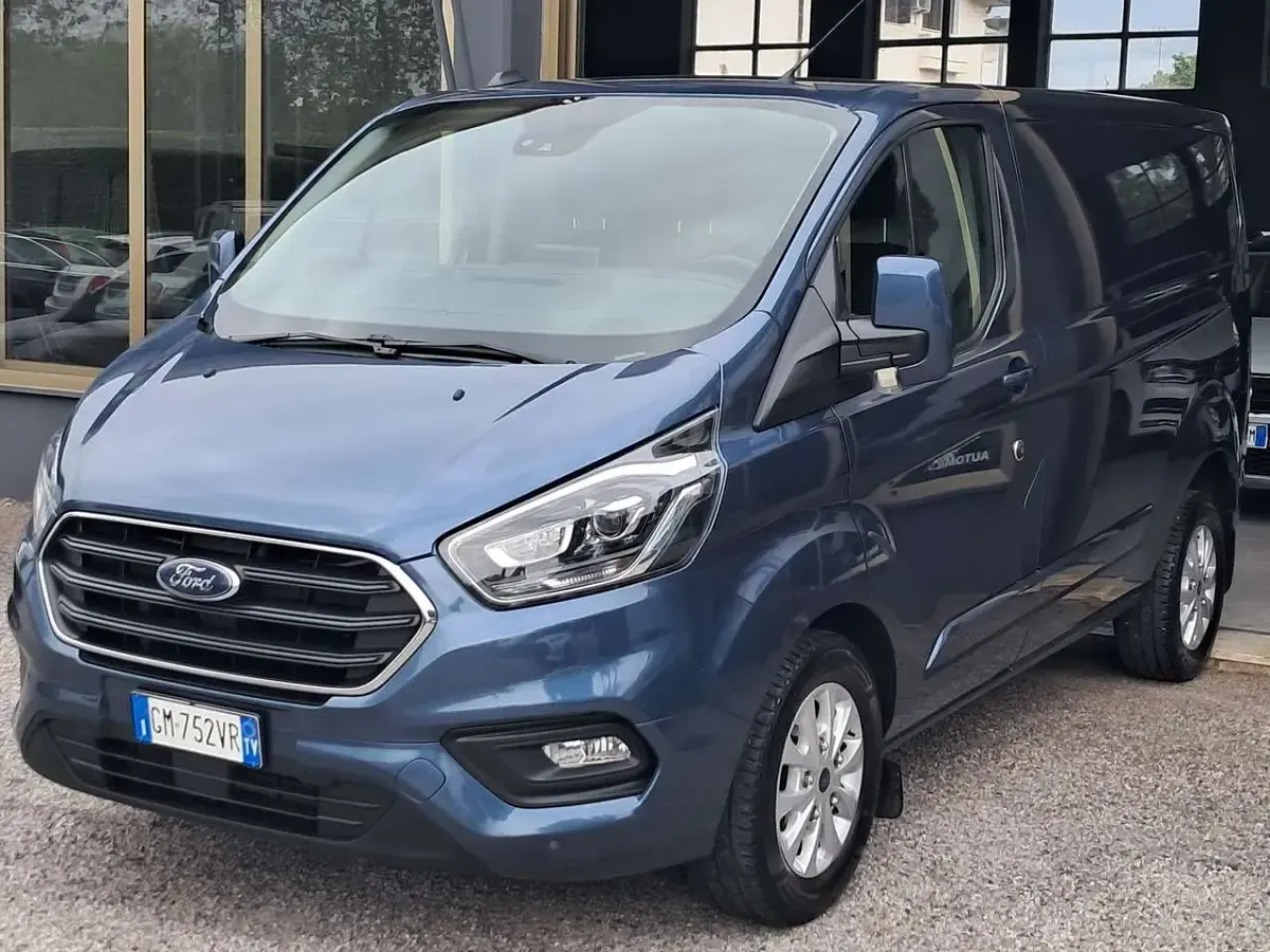Usata Ford Transit Custom 131 CV (96 kW) 2023 Blu/azzurro Furgone
