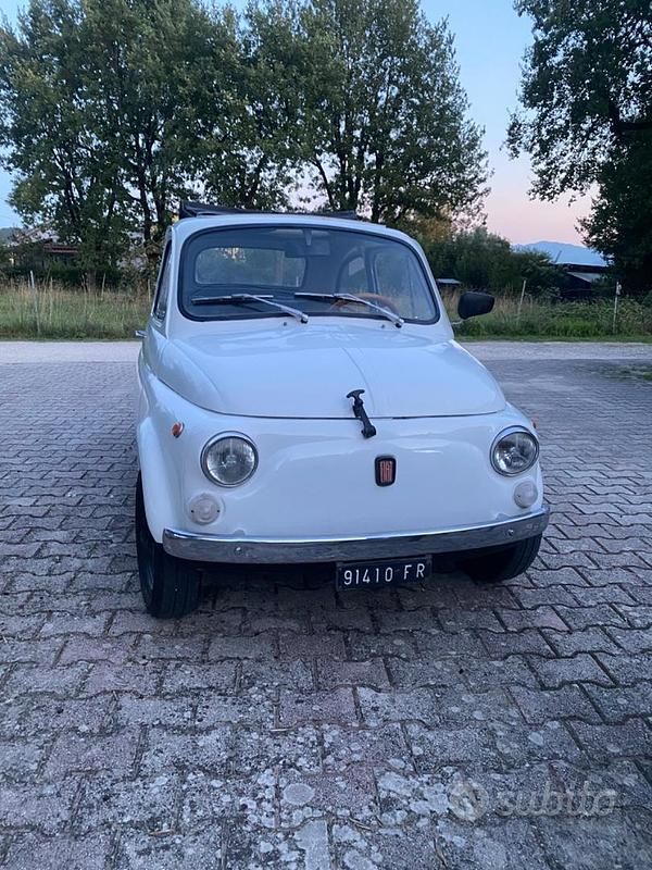Usata Fiat 500 1960 Bianco Coupé