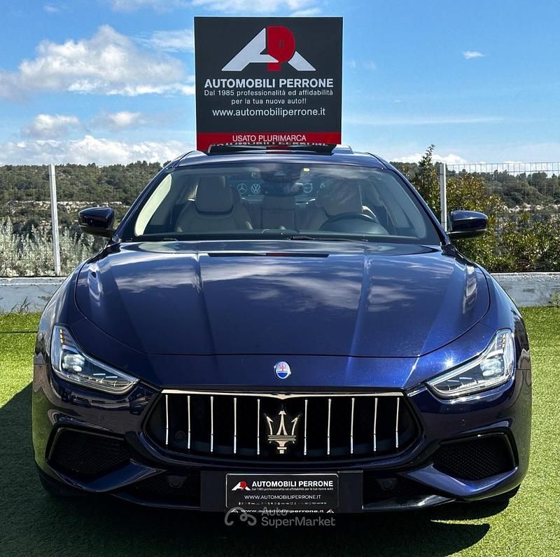 Usata Maserati Ghibli 250 CV (183 kW) 2020 Blu Coupé