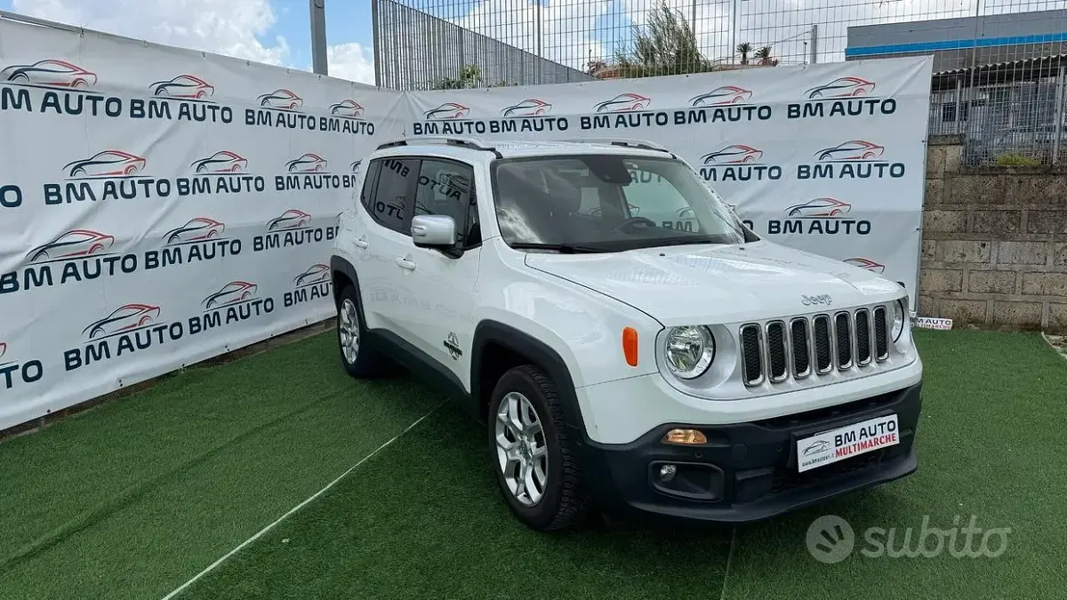 Usata Jeep Renegade Limited 120 CV (88 kW) 2017 Bianco SUV