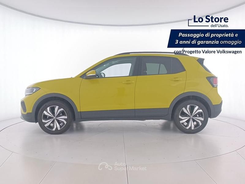 Usata VW T-Cross Edition 95 CV (69 kW) 2025 Grape yellow SUV