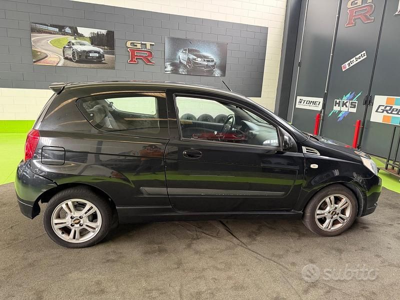 Usata Chevrolet Aveo LT 84 CV (61 kW) 2009 Nero Berlina