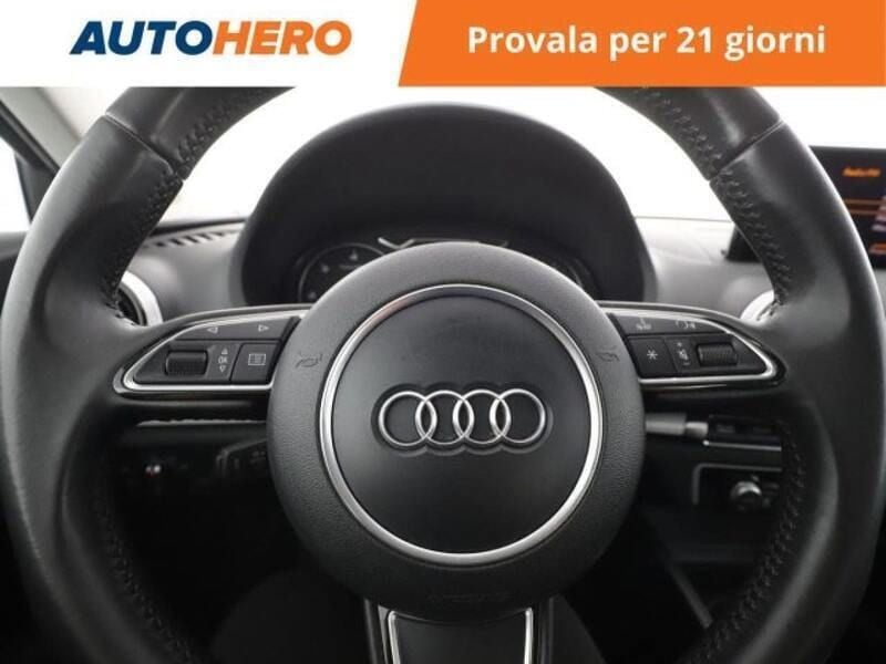 Usata Audi A3 Ambition 150 CV (110 kW) 2014 Argento Berlina