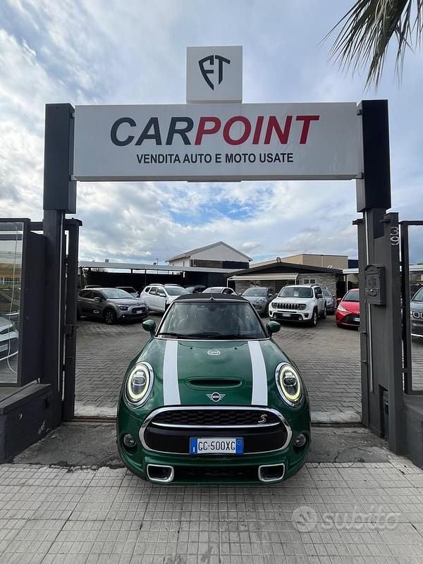Usata Mini Cooper S Cabriolet 178 CV (130 kW) 2021 Verde Cabrio