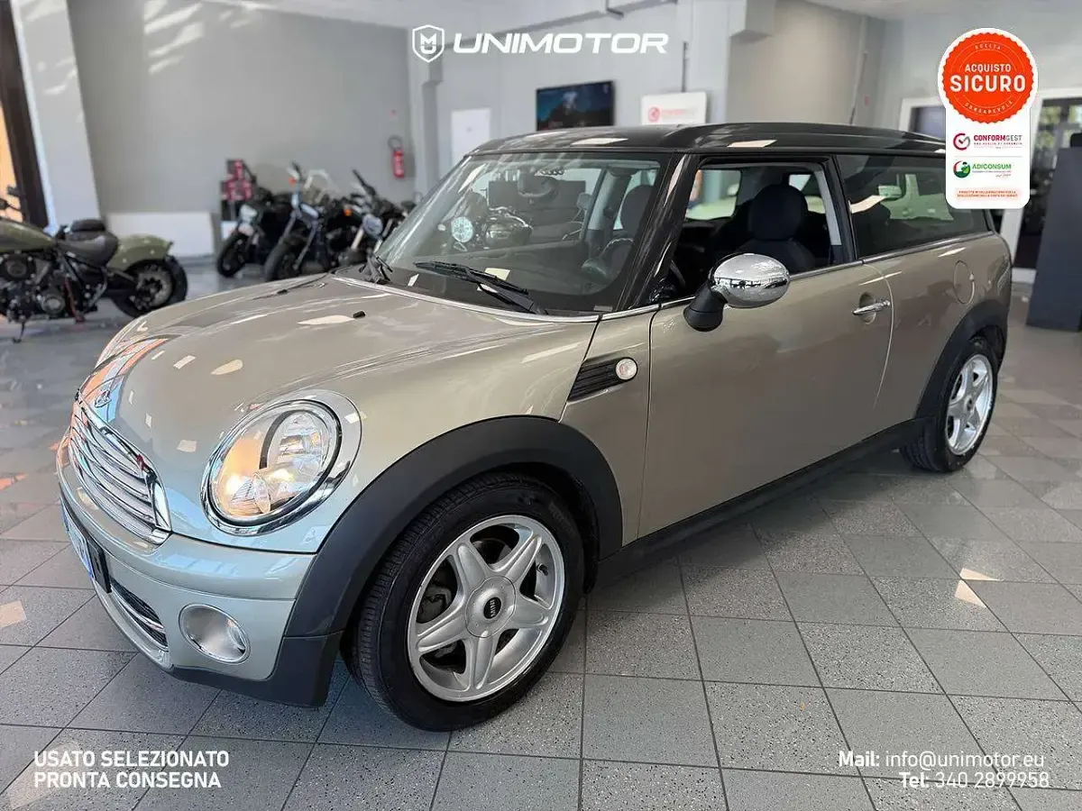 Usata Mini Cooper D Clubman Chili 109 CV (80 kW) 2008 Grigio Station wagon