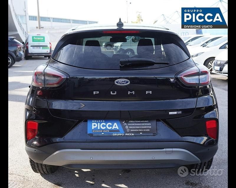 Usata Ford Puma Titanium S 125 CV (91 kW) 2022 Nero SUV