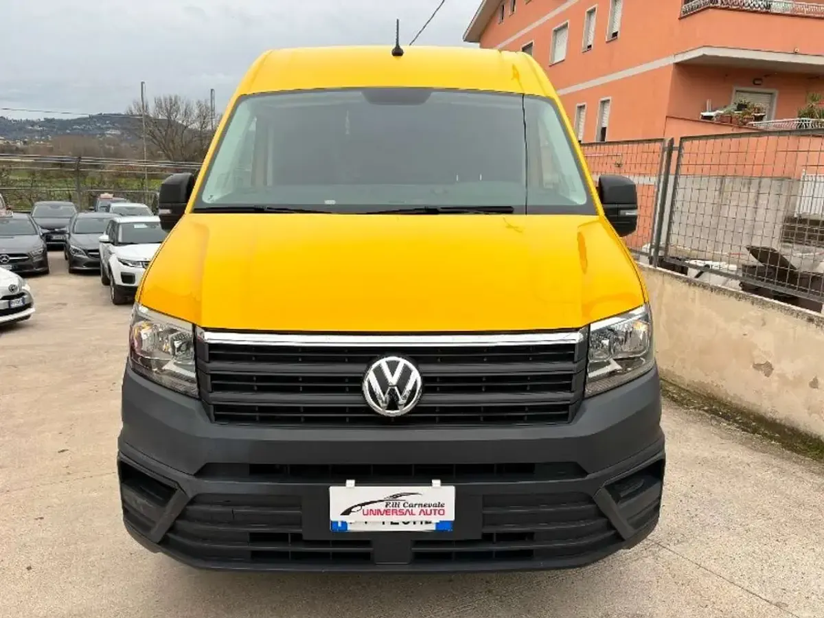 Usata VW Crafter 140 CV (102 kW) 2019 Giallo Furgone