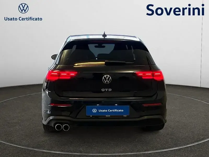 Usata VW Golf VIII GTD 200 CV (147 kW) 2021 Nero Utilitaria