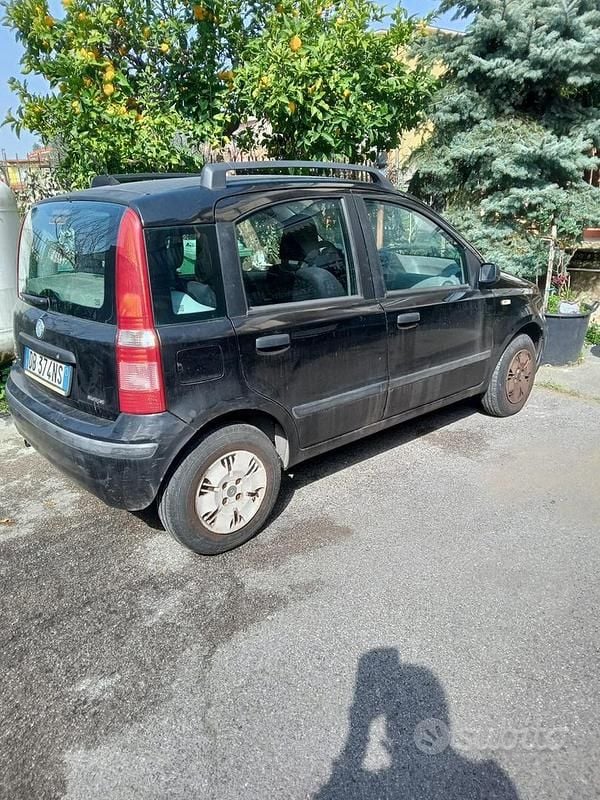 Usata Fiat Panda 70 CV (51 kW) 2006 Nero Utilitaria