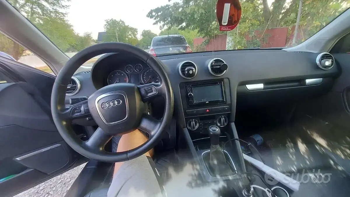 Usata Audi A3 140 CV (102 kW) 2009 Grigio Utilitaria