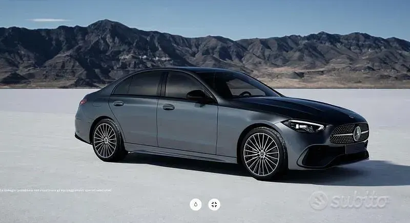Nuova Mercedes C220 Advanced 197 CV (144 kW) 2026 Grigio Berlina