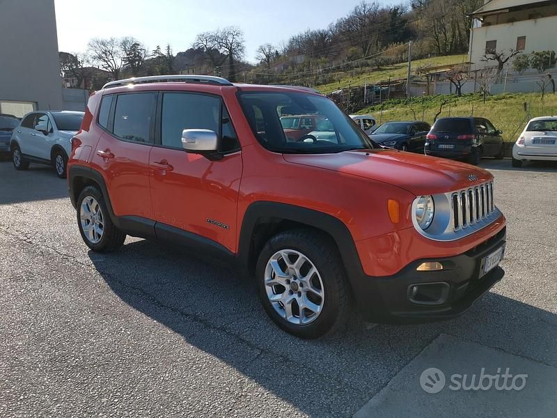 Usata Jeep Renegade Limited 120 CV (88 kW) 2014 Arancione SUV