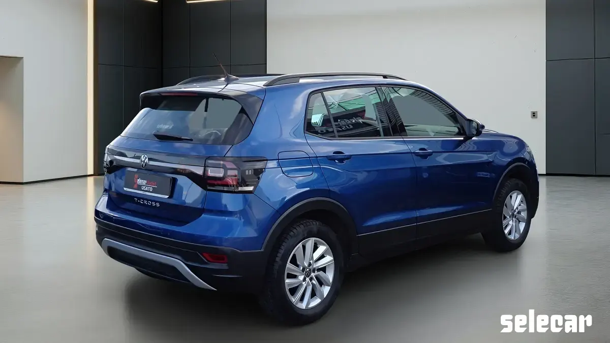 Usata VW T-Cross Style 95 CV (69 kW) 2022 Blu ravenna SUV