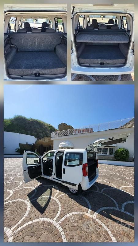 Usata Fiat Qubo Trekking 77 CV (56 kW) 2012 Bianco Monovolume