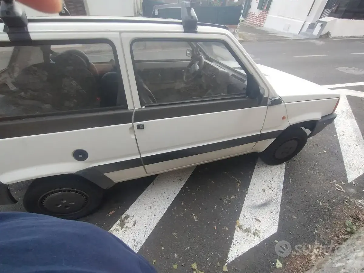 Usata Fiat Panda Young 39 CV (28 kW) 2000 Bianco Berlina