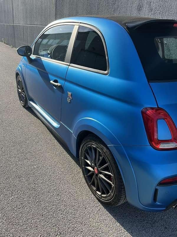 Usata Abarth 595C Competizione 179 CV (131 kW) 2021 Blu/azzurro Cabrio