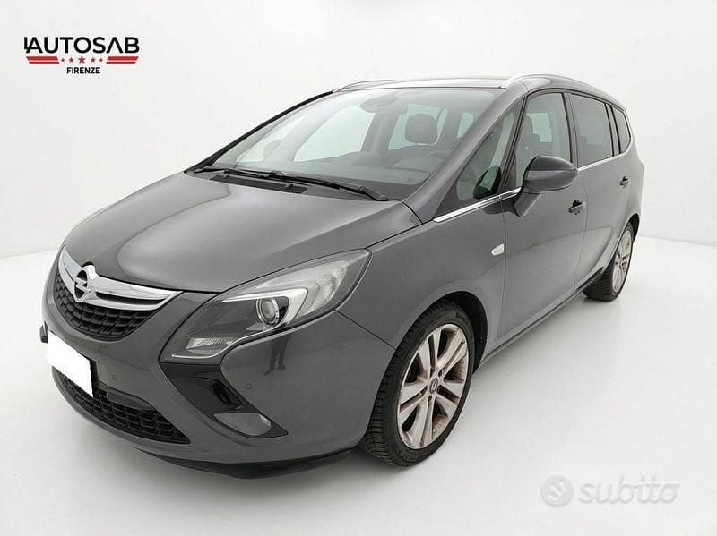 Usata Opel Zafira Tourer Cosmo 131 CV (96 kW) 2012 Nero Monovolume