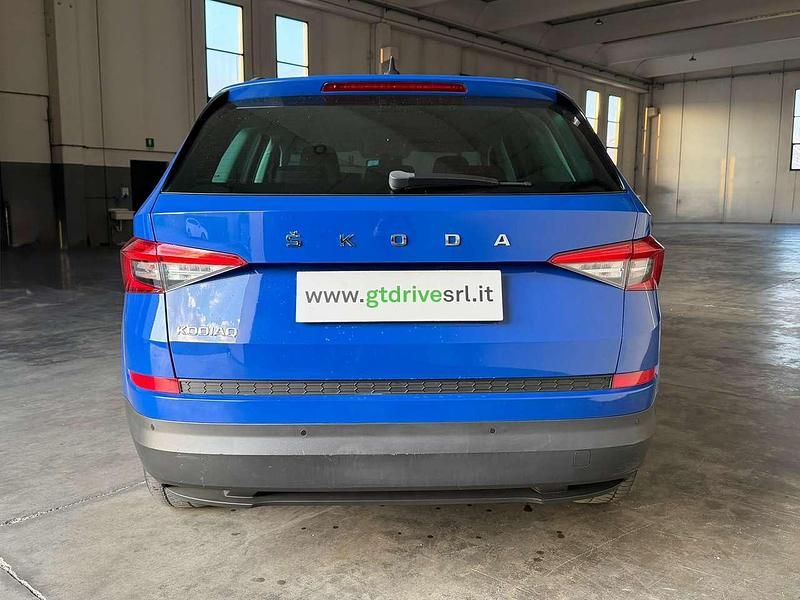 Usata Skoda Kodiaq Ambition 150 CV (110 kW) 2021 Blu metallizzato SUV