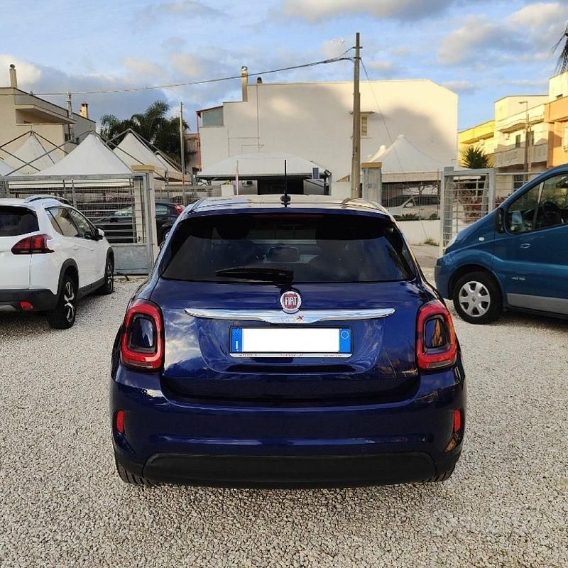 Usata Fiat 500X Connect 131 CV (96 kW) 2022 Blu SUV