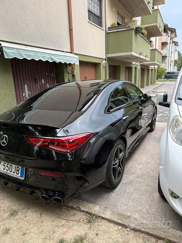 Usata Mercedes CLA220 Premium 190 CV (139 kW) 2019 Nero Berlina