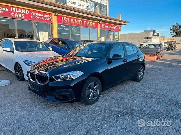 Usata BMW 118 Advantage 136 CV (100 kW) 2020 Nero Utilitaria