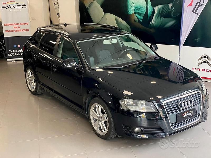 Usata Audi A3 Ambition 140 CV (102 kW) 2008 Nero Utilitaria