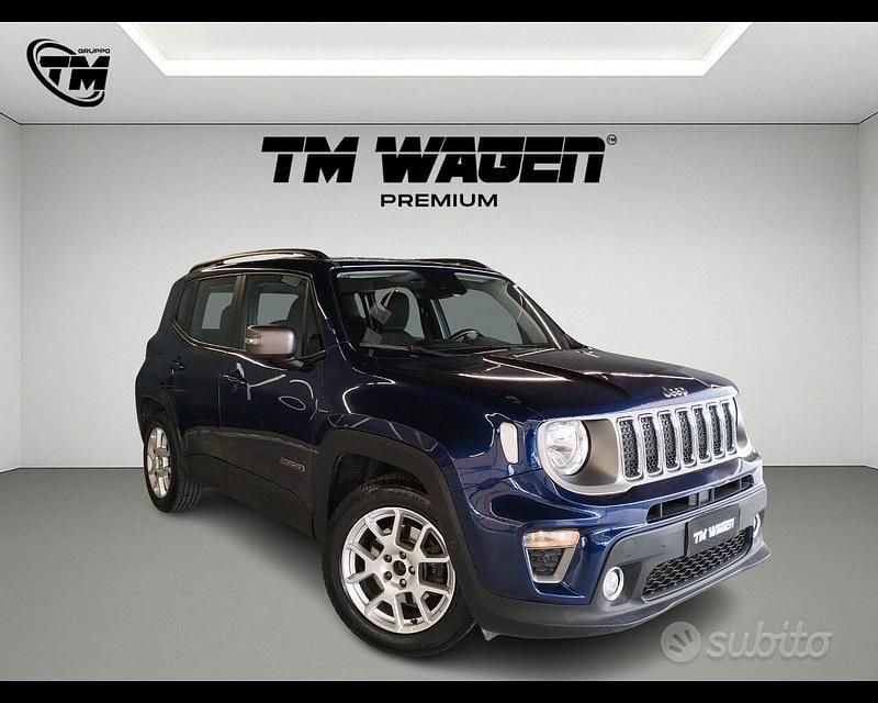 Usata Jeep Renegade Limited 150 CV (110 kW) 2018 Blu SUV