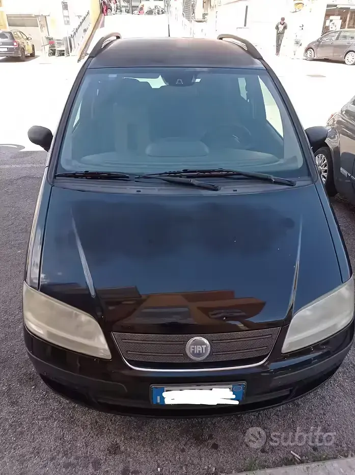 Usata Fiat Idea 69 CV (50 kW) 2007 Nero Monovolume