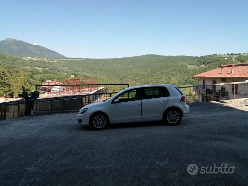 Usata VW Golf VI Highline 2010 Bianco Utilitaria