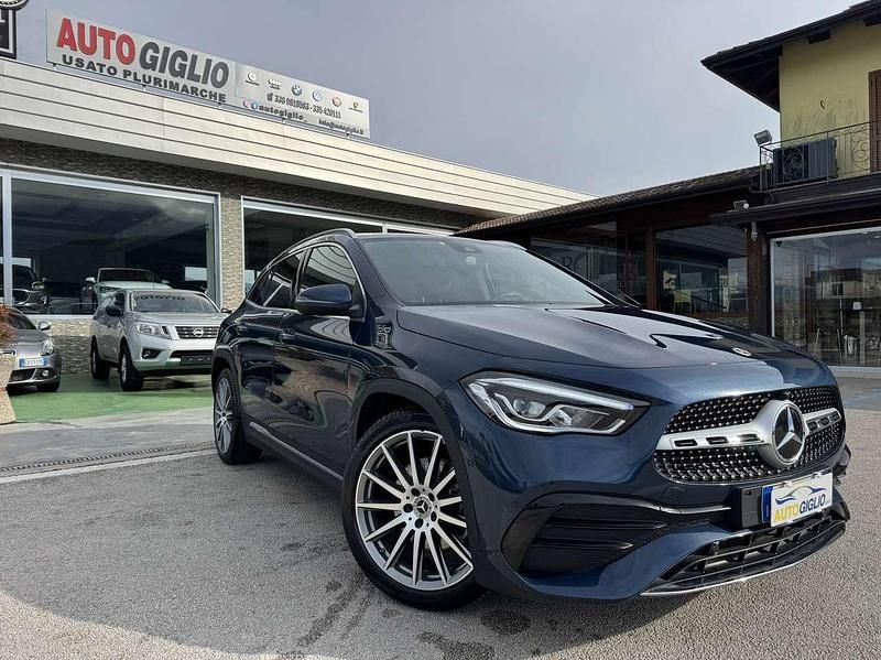 Usata Mercedes GLA200 Premium Plus 150 CV (110 kW) 2022 Blu/azzurro SUV