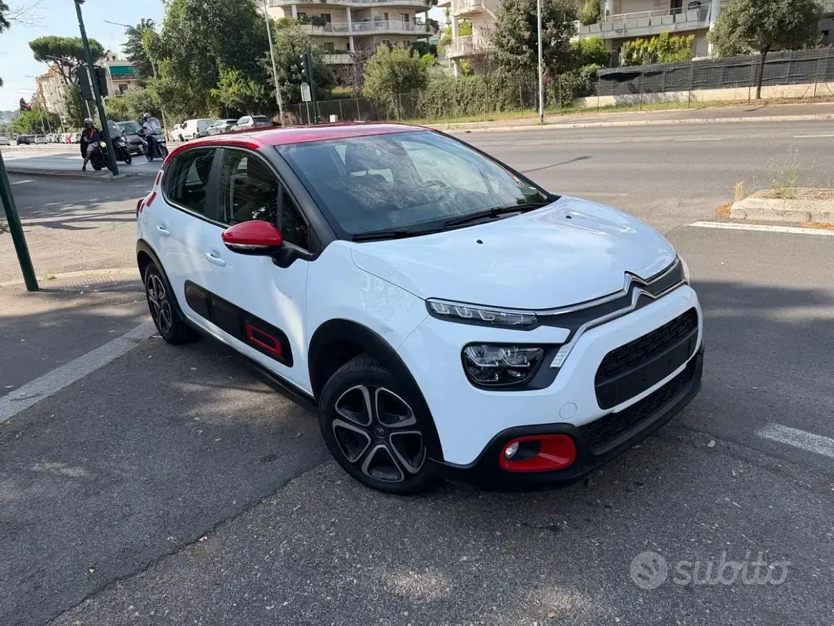 Usata Citroën C3 Shine 83 CV (61 kW) 2021 Bianco Utilitaria