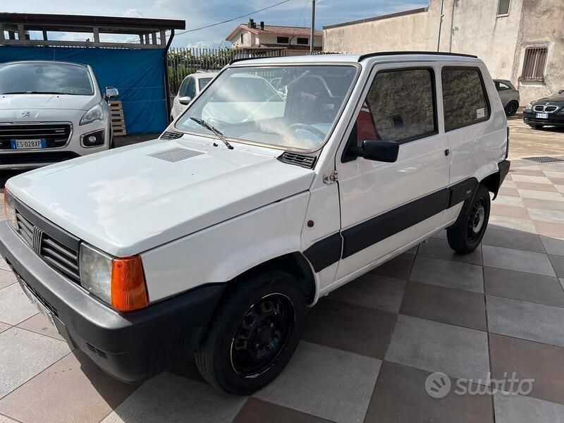 Usata Fiat Panda 39 CV (28 kW) 1998 Bianco Utilitaria