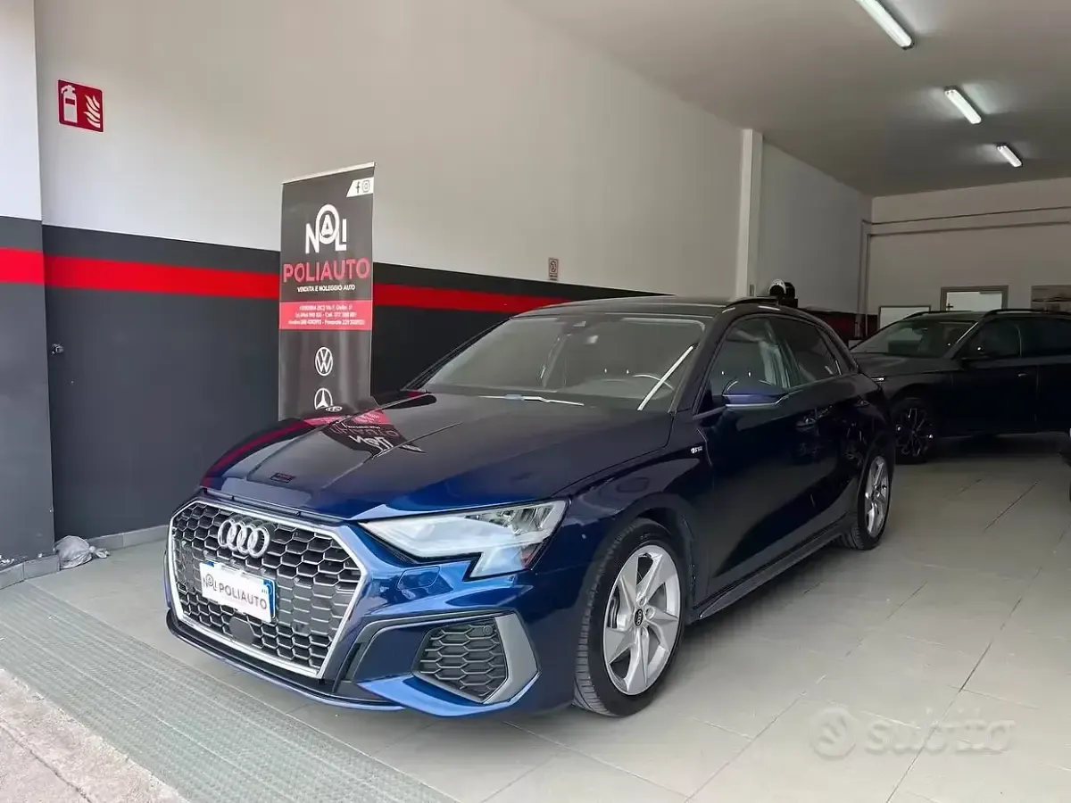 Occasion Audi A3 S-Line 150 PK (110 kW) 2021 Blauw Sedan