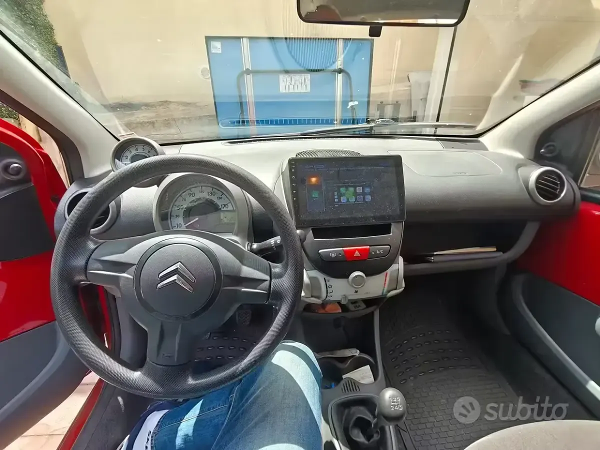 Usata Citroën C1 68 CV (50 kW) 2007 Rosso Utilitaria